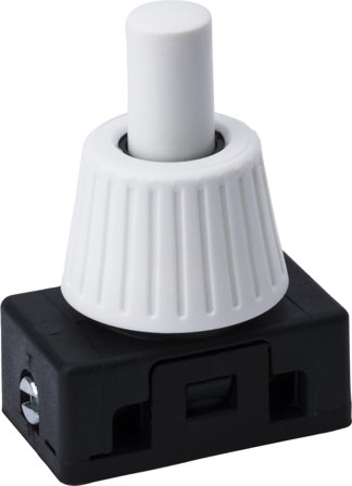 Gelia 61920021 Strömbrytare med ring, 1-pol 1-pack, Strömbrytare & vägguttag