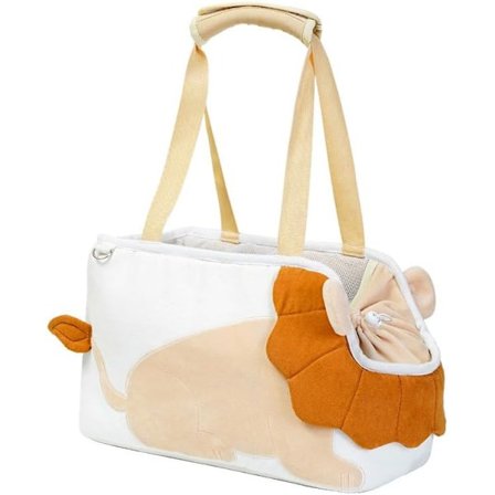 Stor Kattransportör, Canvas Tote Bag för Husdjur upp till 9 kg