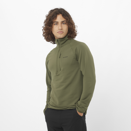 Salomon - Mellanlager Kläder Sntial Lightwarm Hz M - Grape Leaf