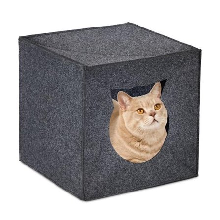 Filt för kattgrotta