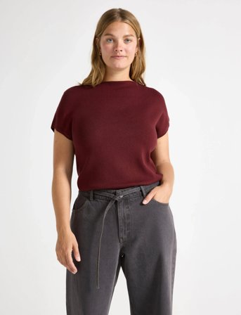 Lindex Sweater Emmy - Burgundy - XL