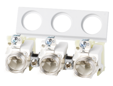 Eldon NDS25-3 Radelement 3-polet, DII, 25 A, 500 V, Elfordeling & strømforsyning