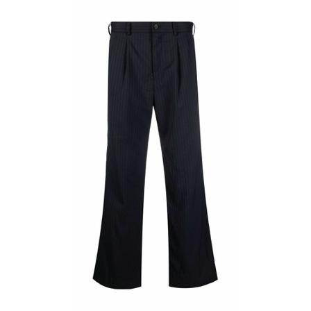 Comme des Garçons, Wide Trousers Zwart, Heren, Maat:M
