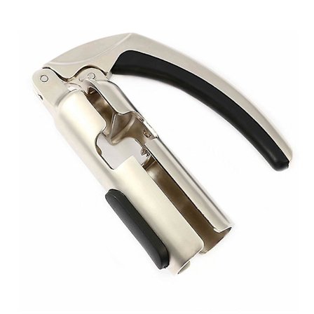 Champagneflaskeåbner - Korktrækker til mousserende vin - Solid og holdbar konstruktion i rustfrit stål