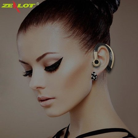 Zealot E1 Trådløst Bluetooth 4.0 Headset Håndfri Mikrofon