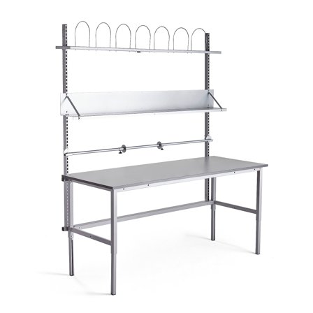 Höhenverstellbare Werkbank MOTION, 2000x800 mm