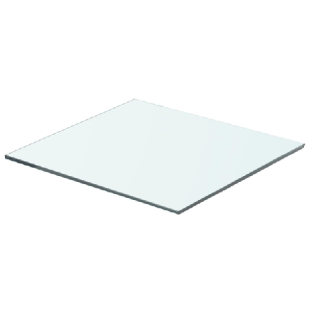 Vidaxl Hyllplan 2 St Glas Genomskinlig 40x30 Cm Transparent