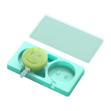 2 huller/3 huller is silikoneform DIY isbakke is til popforme ispindeforme fødevaregodkendt silikonemateriale mo