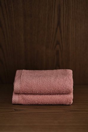 Jotex - Handtuch Mit 2er-pack 30x50 Cm Rosa - DARCY - Kaufe Handtücher bei Jotex