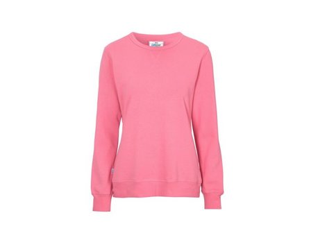 Cottover Sweatshirt Crew Neck dam rosa 2XL - Lyreco - Arbetskläder - Arbetströjor - Sweatshirts och koftor
