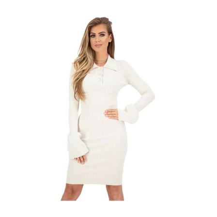 Reinders, Kim Knitwear Dress Beige, Dames, Maat:S
