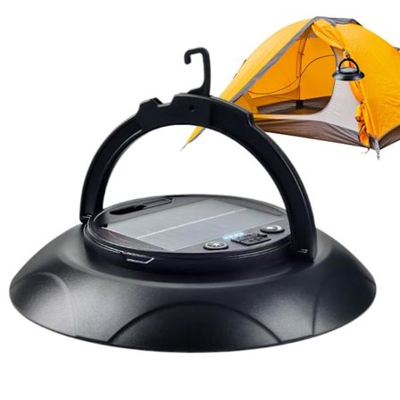 Camping solcelle lyskæde, vandtætte genopladelige LED-stemningslys, telt solcellelygter, velegnet til udendørs brug, terrasser og haver.