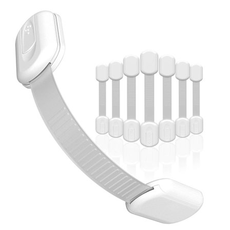 Baby Låse (8-pak) Børnesikring af Skabe - Sikker og Hurtig