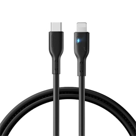 Joyroom USB-C till Lightning-kabel 20W 2m - Svart