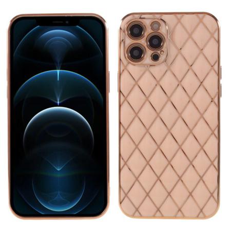 Quiltat Tpu Skal Iphone 13 Mini - Roséguld Rosa Guld