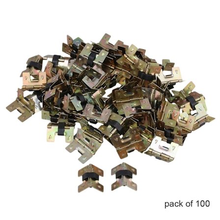 Hængsler 100 stk. Dekorative antikke fjeder mini hængsler til møbler DIY