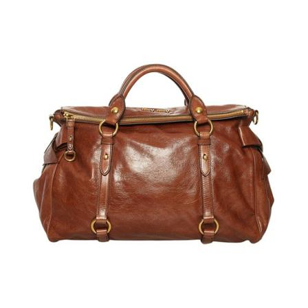 Miu Miu Pre-owned, Pre-owned Handbags Bruin, Dames, Maat:ONE Size