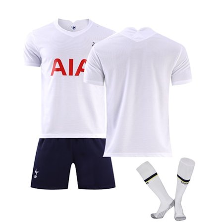 Tottenham Hotspur Hjemmedrakt 21-22 Nr. 7 Son Heung-min Nr. 10 Kane Voksen Barn Kortærmet Fotballdrakt Lagdrakt
