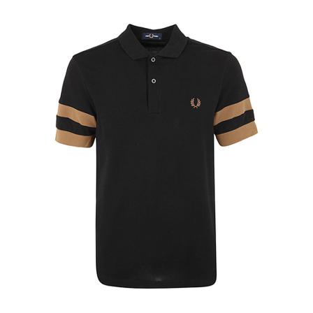 Fred Perry, Polo Shirts Zwart, Heren, Maat:M