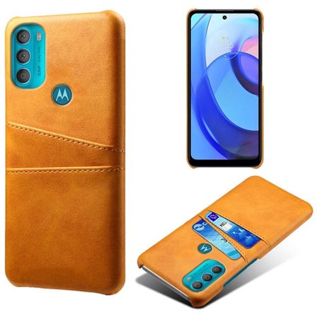 Dual Card Etui Motorola Moto G71 5G - Orange
