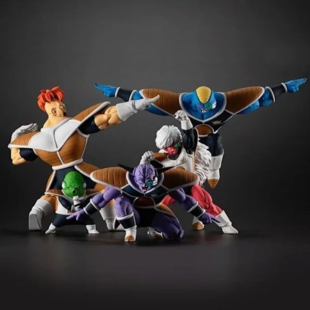 5 stk. Dragon Ball Figur Ginyu Force Jeice Ginyu Guldo Recoom Burter Action Pvc Amine Samling Modell Leker Kule julegaver Kenute Battalion-XF12-