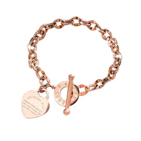 1 stk Armbånd Sjarmerende Hjerteformet Vakkert Delikat O Design Elegant Armbånd