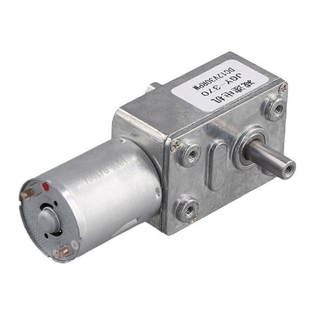 JGY370 DC-motor 12V 30RPM Reducerad Hastighet Motor med Högt Vridmoment Turbo Snäckväxel