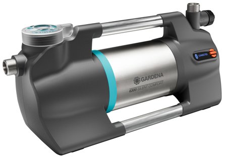 Gardena 6300 SilentComfort Havepumpe 1050 W, 6300 l/h, Vand