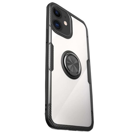 iPhone 12 - Praktiskt LEMAN Skal med Ringhållare