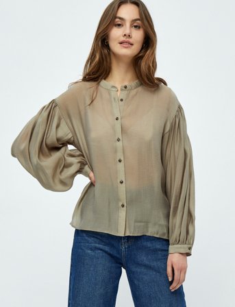 Minus Msfrilla Shirt 1 - Beige - 46
