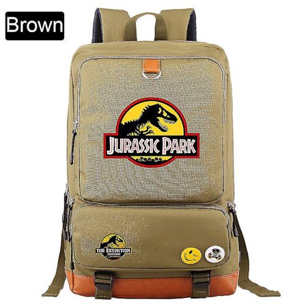 Fashion Adventure Dinosaur Jurassic Park World Dreng Pige Bog Skole Taske Kvinder Rygsæk Teenagere Skole tasker Studerende Rygsæk Høj Kvalitet