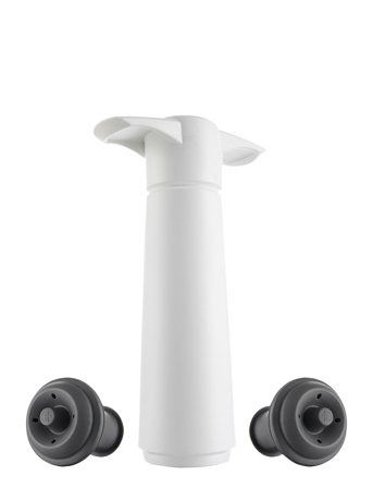Wine Saver Gift Pack 2-Pack White Vacuvin