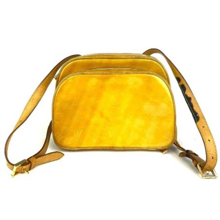 Louis Vuitton Vintage, Pre-owned Leather louis-vuitton-bags Geel, Dames, Maat:ONE Size
