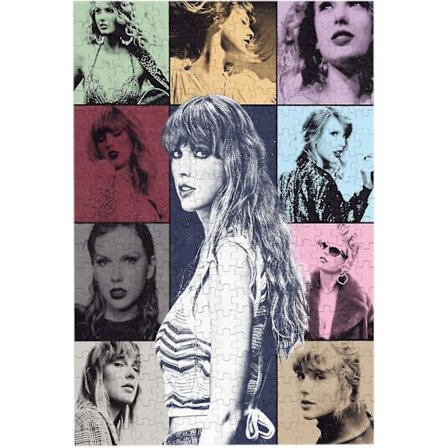 Taylor Swift Bildpussel 300 Bitar Sångare Personligt Bildpussel Leksaker Present Till Vuxna Tonåringar