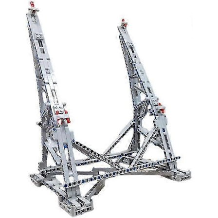 2025 Millenium Falcon Display Stand Vertikalholder Sett, DIY Display Feste Byggeklosser Kit for 75192-FA-