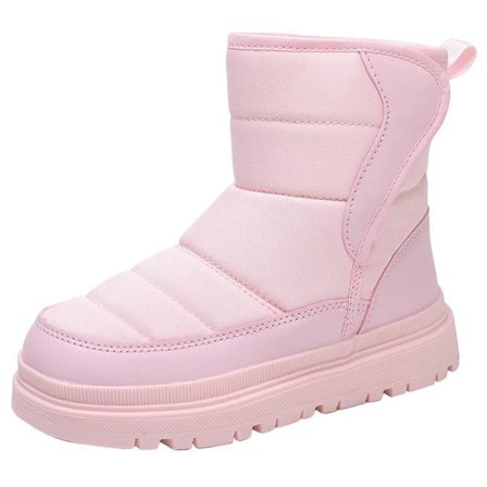 Vattentäta snökängor med halkfritt foder, varma vinterkängor för kallt väder och aktiviteter på isiga och snöiga underlag, tjock sula med 