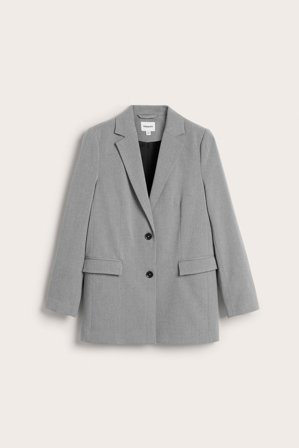 Kappahl | Oversized blazer | Lysegrå