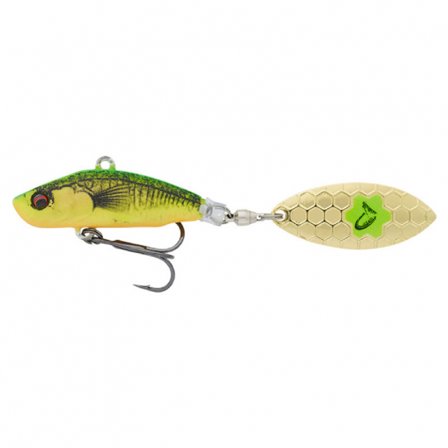 Savage Gear 3D Sticklebait Tailspin 7,3cm, 13g Sinking - Firetiger