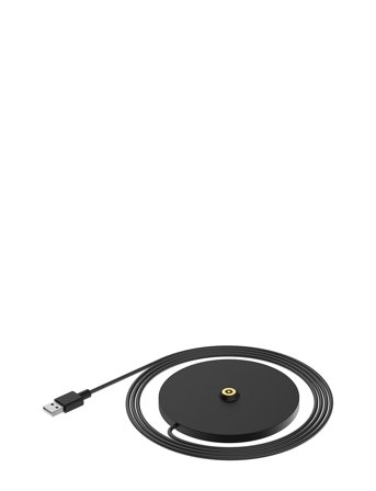 Globen Lighting Wireless Charger Black - Black - Ø 11 cm