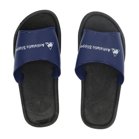 Antistatiske PVC-tøfler Støvtette arbeidssandaler Sko for hjemmebaderom Arbeider rent rom (42)