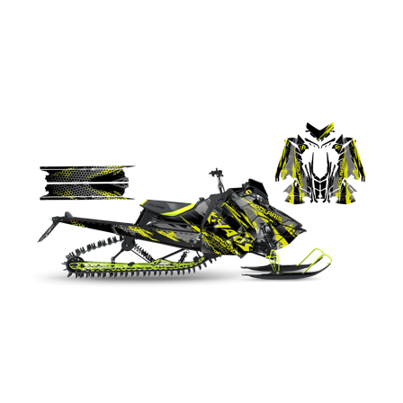 Dekalkit SweTown Smik-Lime - Polaris Axys 600 RMK 144 2019-2019