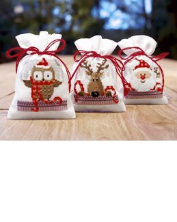 Tuoksupussit Jouluystävät 3/pak