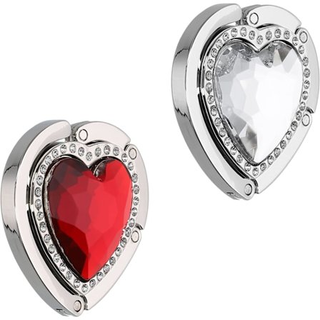 2X Håndtaske Krog - Foldbar Metal Taske Krog - Taskeholder til T,ZQKLA