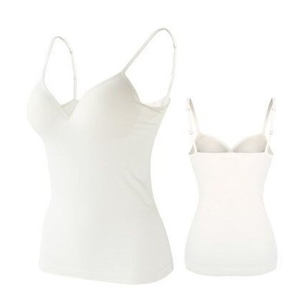 Spagettihihnaliivi Basic Vest WHITE L