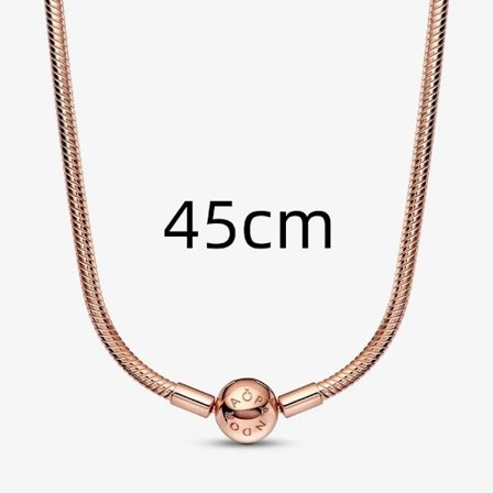 Kenora Dame Smykker Hot Salg Populær Slangekæde 925 Sølv Halskæde Egnet til Pandora Smykker DIY Charm