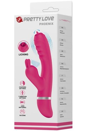 Kjøp Pretty Love Phoenix Licking Rabbit - Rabbitvibrator | God pris