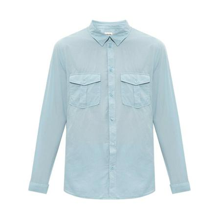 Zadig & Voltaire Shirts with pockets Blå, Herre Skjorter