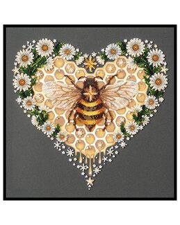 Perlebroderi Bi - Abris Art