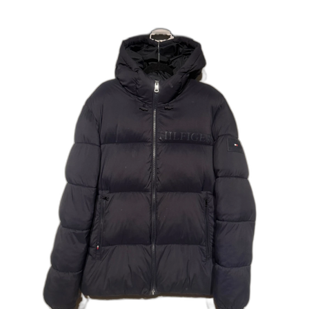 Mörblp pufferjacka från Tommy Hilfiger