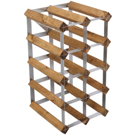 Traditional wine rack Vinställ Påbyggnadsbart 12 Flaskor Light oak | Inredning > Möbler > Vinställ | Bagaren och Kocken
